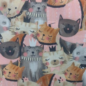 Cats-stof, 100% katoen, fancy Cats-stof op maat gesneden, kies je snit