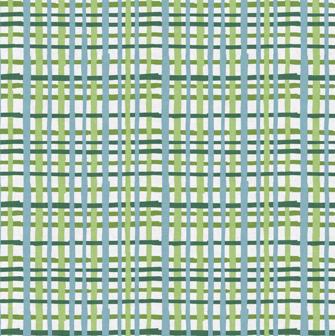 Crossed Lines Pattern Fabric, 100% Cotton, Fabric by the Yard, Choose ...