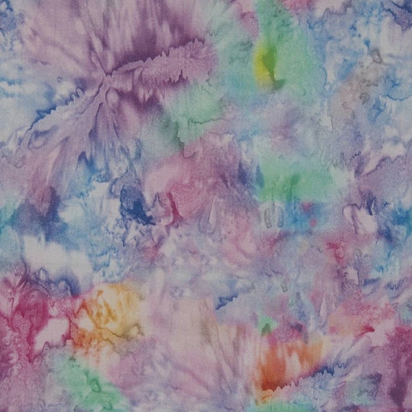 Tie Dye Fabric, 100% Cotton, Fabric by the Yard