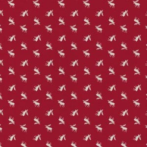 Moose Fabric, 100% Cotton fabric, Fabric by the Yard, Choose Your Cut