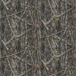 Camo Fabric, 100% Cotton, Fabric by the Yard, Choose your Cut