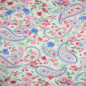 Paisley Fabric, 100% Cotton fabric, Fabric by the Yard
