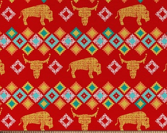Southwest Fabric, 100% Cotton fabric, Fabric by the Yard