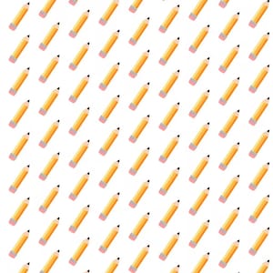 Tissu pour crayons, 100 % coton, tissu par mètre, coupe au choix