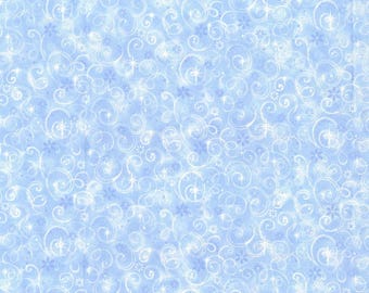 Flowers and Sparkles Fabric, 100% Cotton, Fabric by the Yard, Choose your Cut