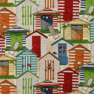 Beach House Indoor/Outdoor Fabric, 100% Polyester, Fabric by the Yard, Choose your Cut