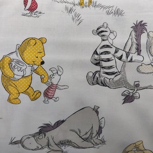 Winnie the Pooh Fabric, Togetherish, 100% Cotton, Fabric by the Yard, Choose your Cut, quilting