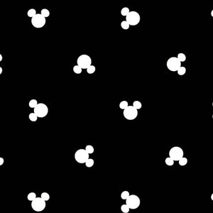 Mickey Mouse Fabric, 100% Cotton, Fabric by the Yard, Choose your Cut