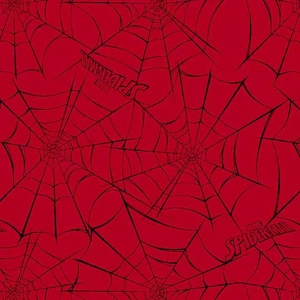 Spiderman Web Fabric, 100% Cotton, Fabric by the Yard, Choose your Cut, quilting