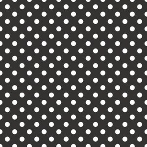 Large Polka Dot Fabric, 100% Cotton, Fabric by the Yard, Choose your Cut, Retro Fabric, quilting