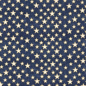 Tela Estrellas, 100% Algodón, Tela cortada a medida, Elige tu Corte