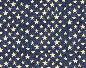 Tela Estrellas, 100% Algodón, Tela cortada a medida, Elige tu Corte