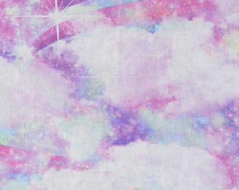 Tecido Galaxy Pastel, 100% algodão, vendido por metro, escolha o seu corte.