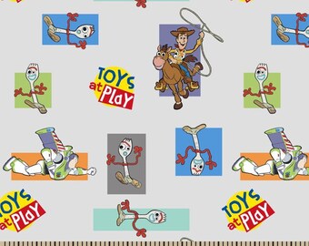 Toy Story Fabric, 100% Cotton fabric, Fabric by the Yard, Choose Your Cut