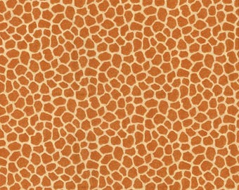 Giraffmönstertyg, 100 % bomull, tyg per meter, välj din skärning