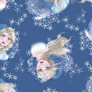 Frozen 2 Fabric, Elsa Fabric 100% Cotton, Fabric by the Yard, Choose your Cut