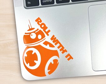 Rolling Droid Vinyl Decal Sticker | Space Wars Sticker | Droid Sticker Decal
