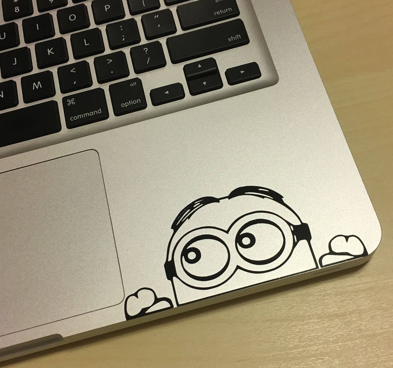 Minion™ Vinyl Decal Minion™ Vinyl Sticker Laptop Decal Car Etsy