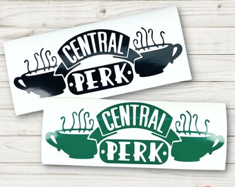 Coffee House Vinyl Decal | Friends Decal | Laptop Decal