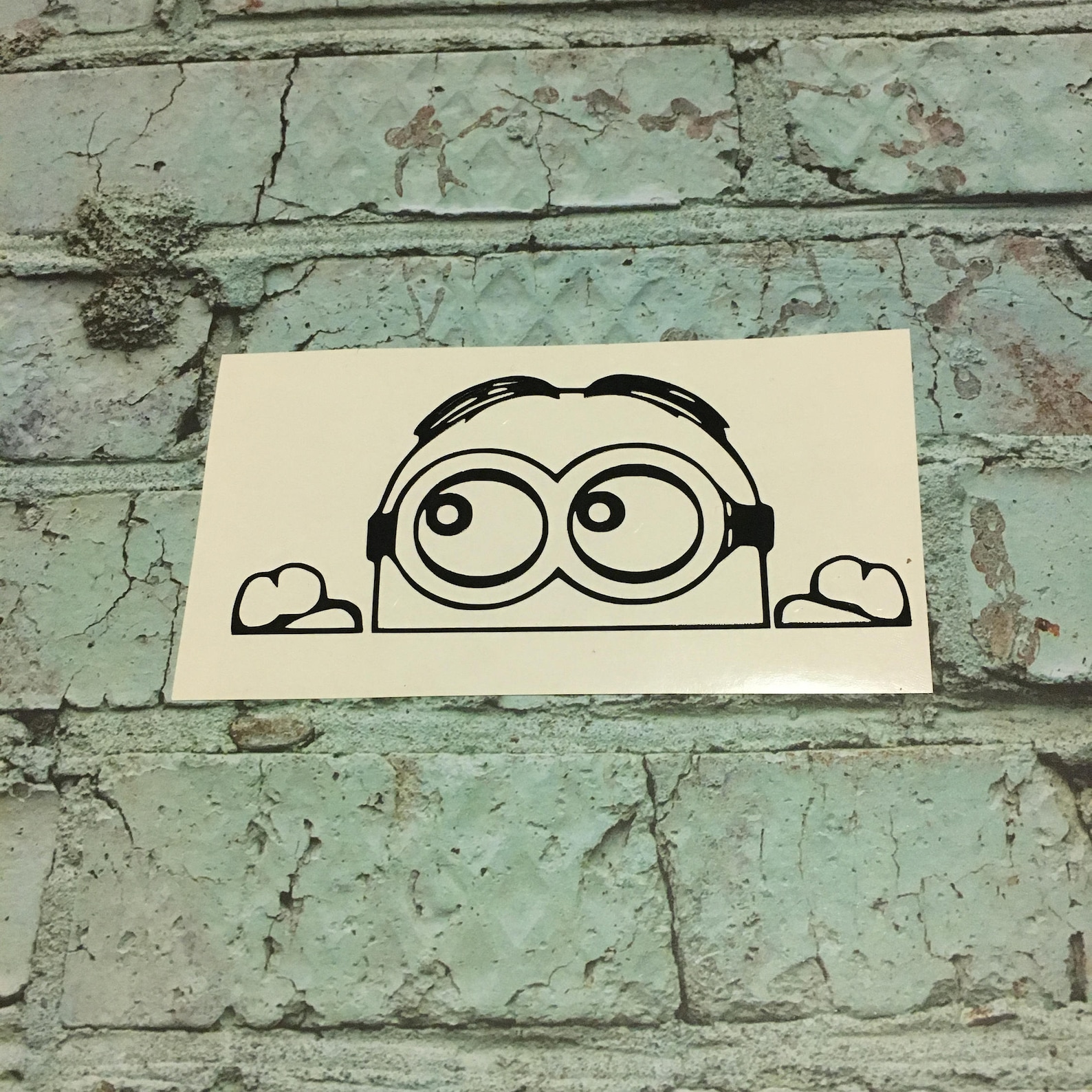 Minion™ Vinyl Decal Minion™ Vinyl Sticker Laptop Decal Car Etsy