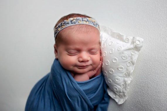 Cream cheap baby headband