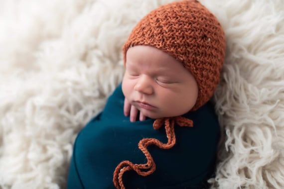 Bonnet citrouille bebe sale