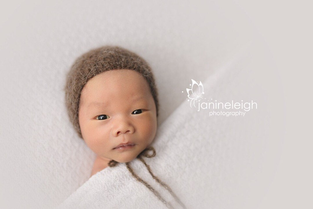 Brown Fuzzy Mohair Baby Boy newborn Brown Etsy