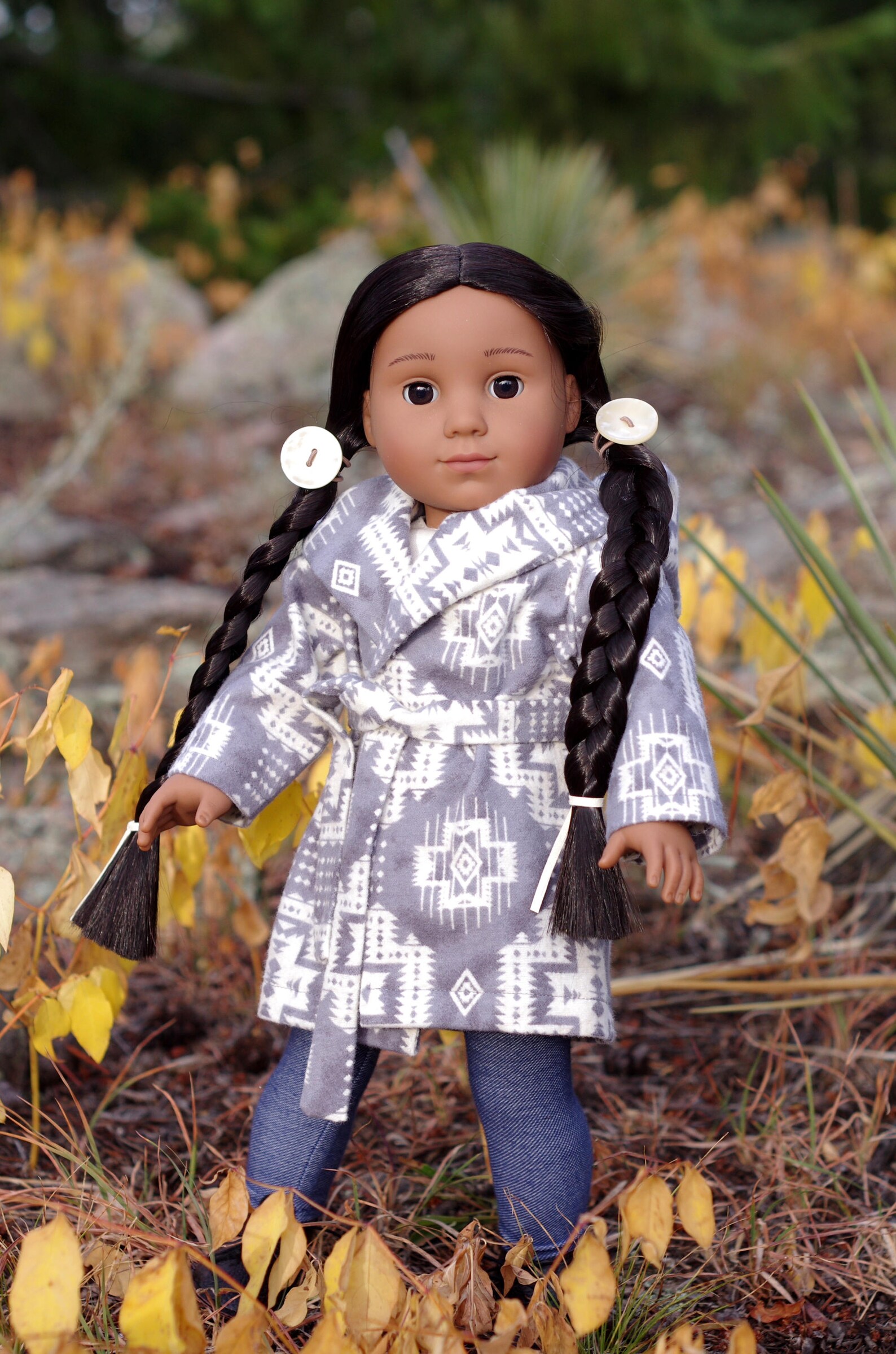 Blanket Coat Sewing Pattern for 18 Dolls Etsy