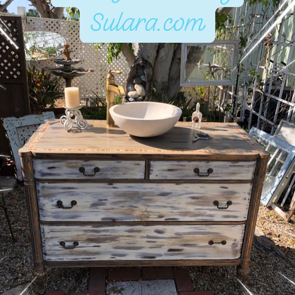 Farmhouse Bathroom Vanity Etsy
