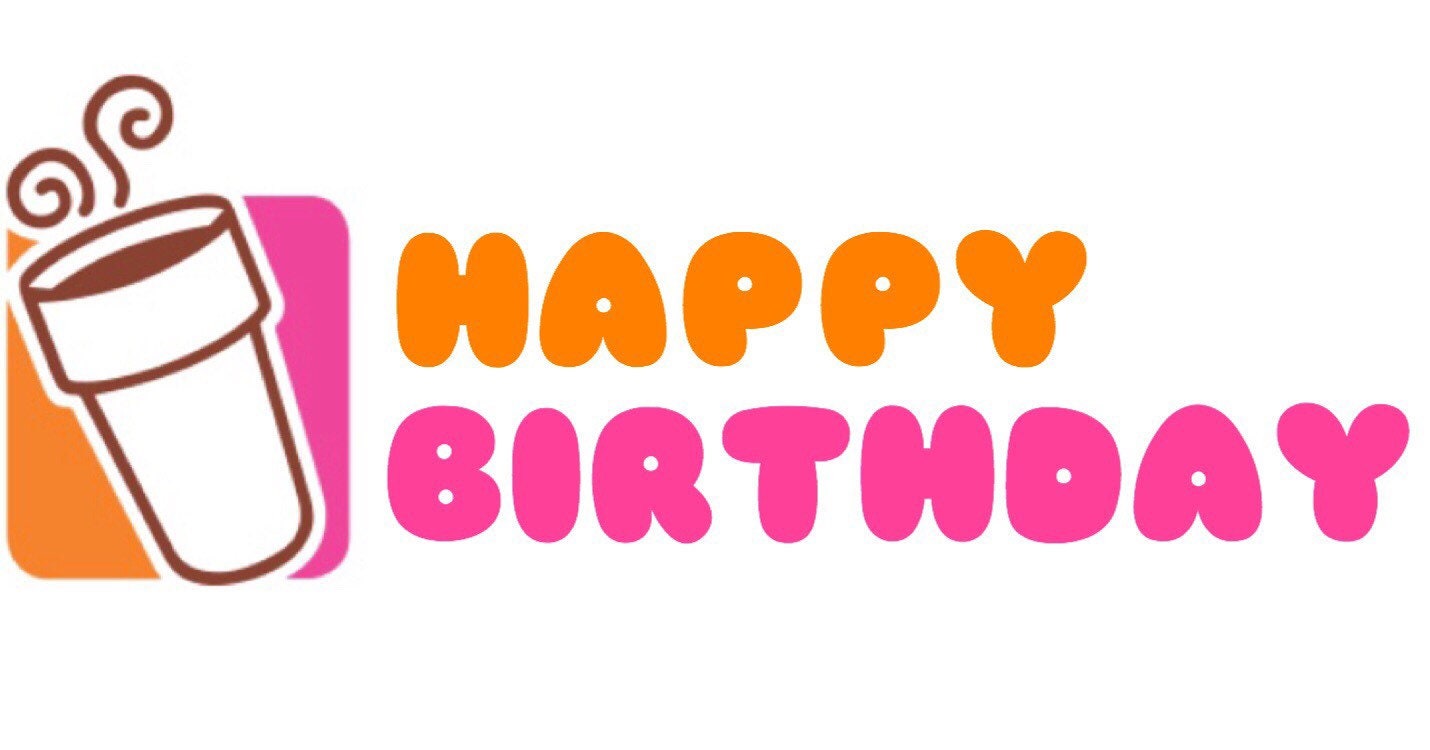 Coffee Happy Birthday Edible Cake Topper Etsy