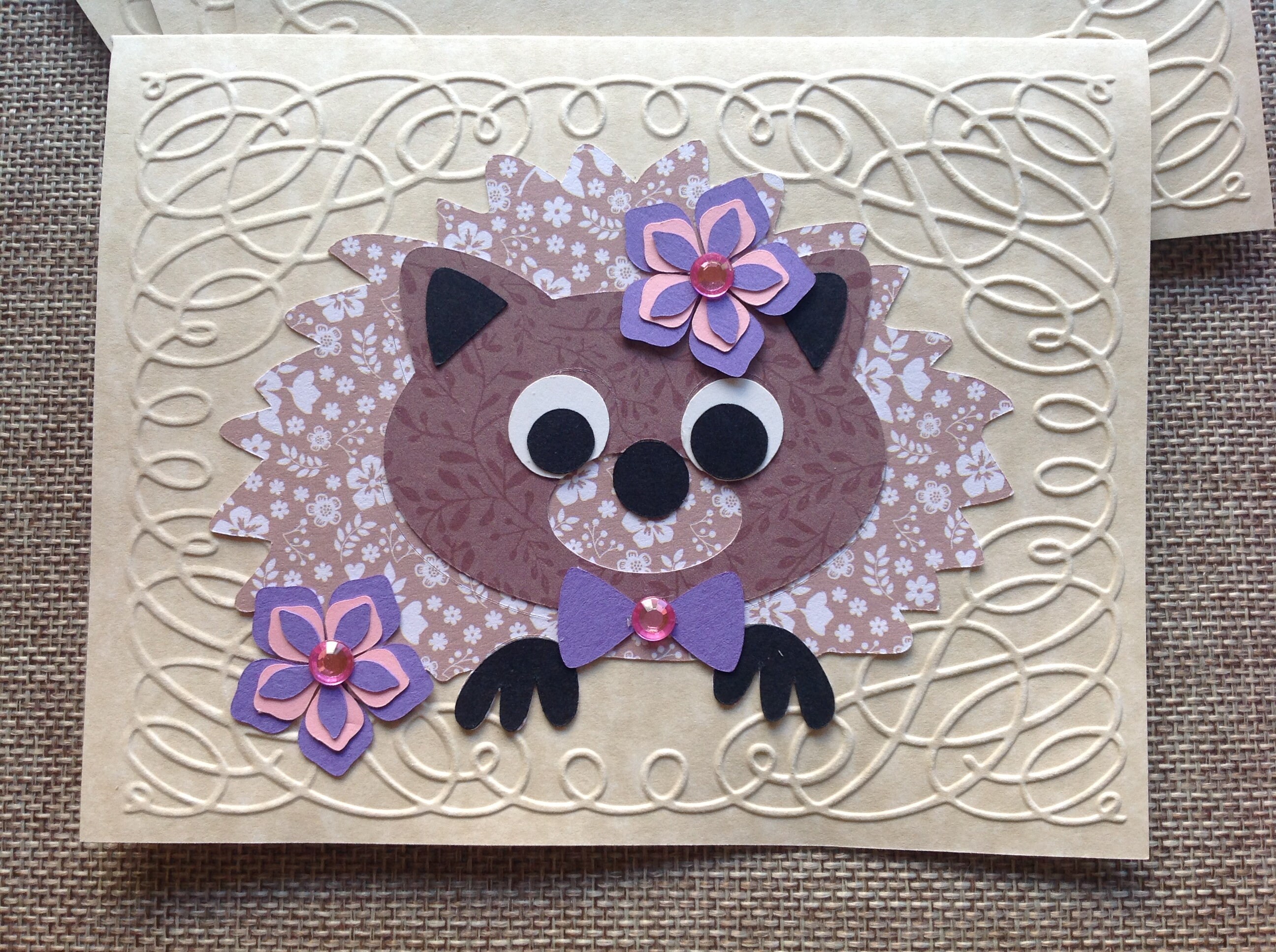 Do It Yourself Card Making Kit 4 Greeting Cards Heddy | Etsy