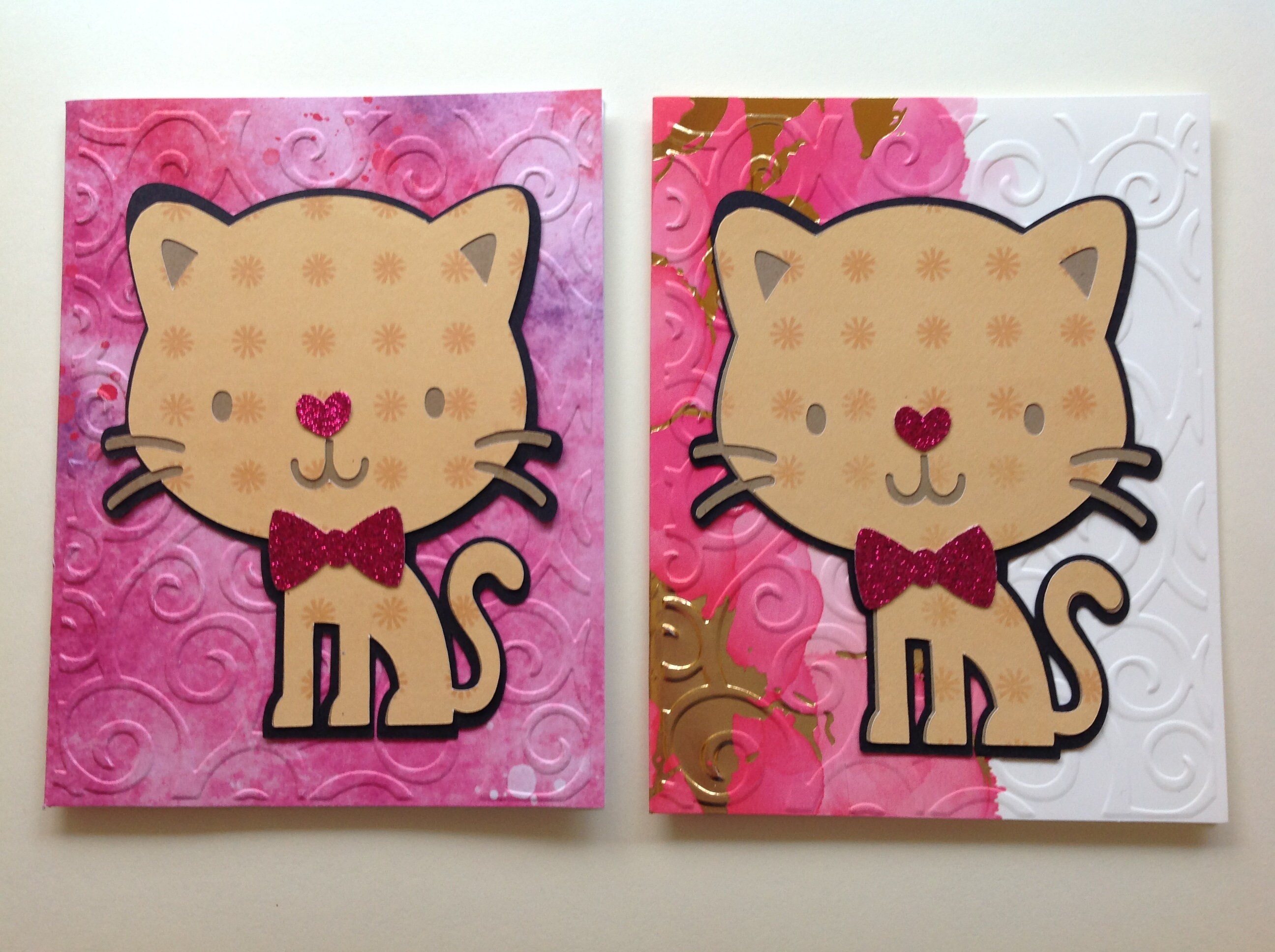Do It Yourself Kids Card Making Kit 4 Greeting Cards One | Etsy