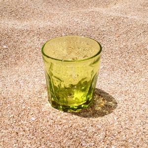Lime Green Shot Glass image 2