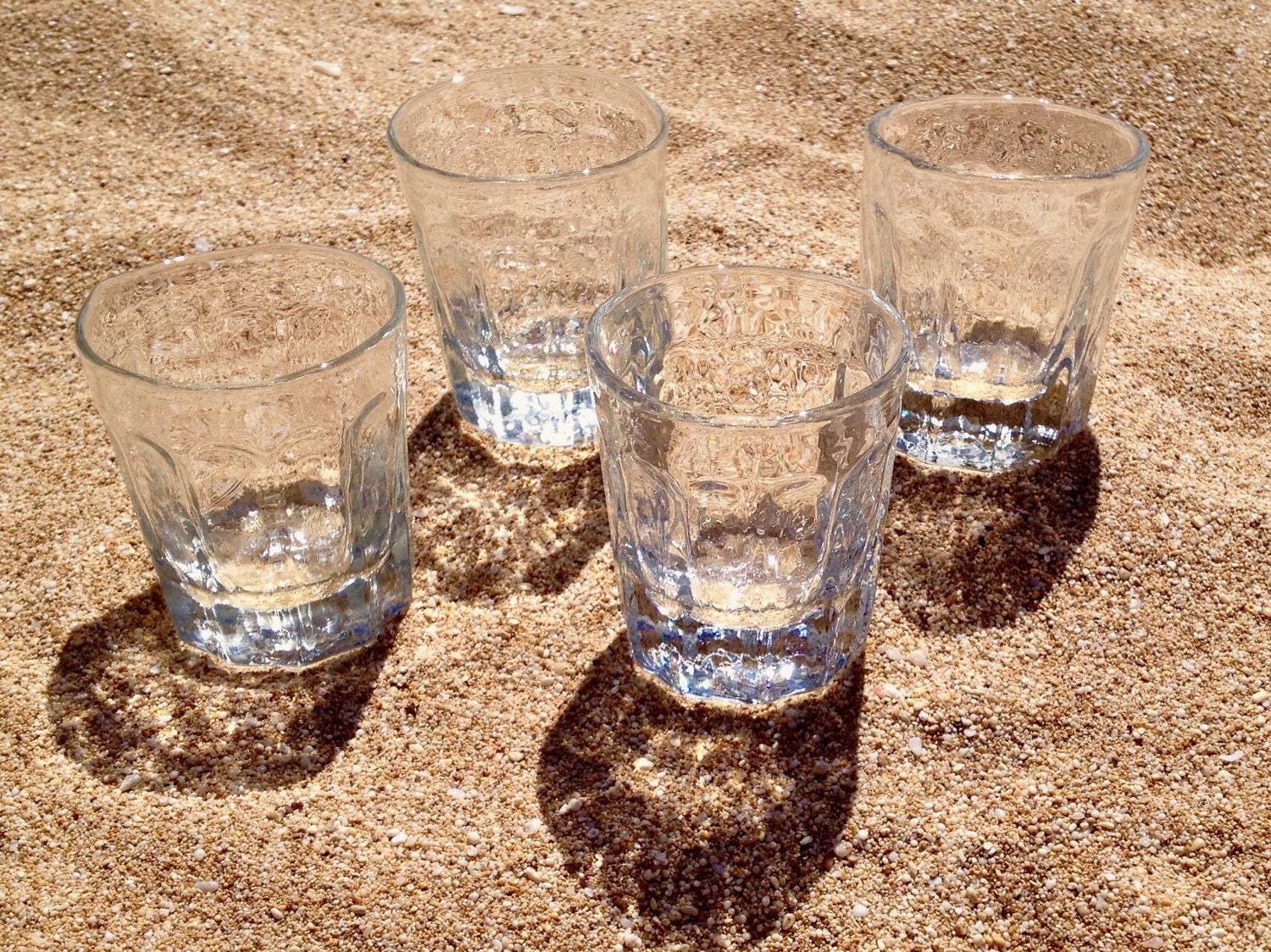Hand Blown Shot Glasses / Clear Glass / Shot Glass / Whiskey Etsy