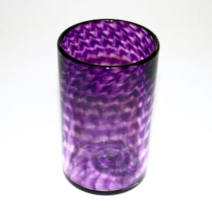 Purple Glass Tumbler