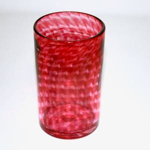 Pink Glass Tumbler