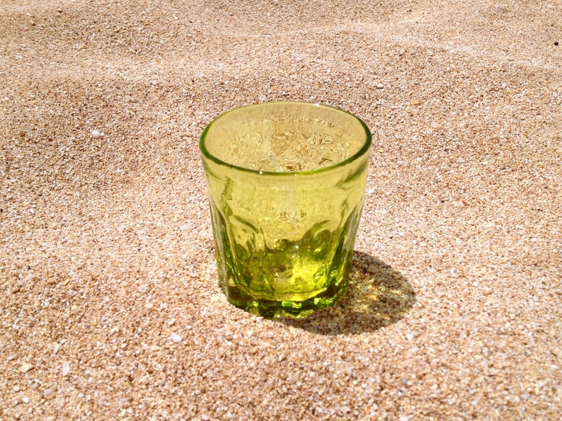 Lime Green Shot Glass image 3