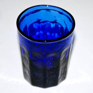 Cobalt Blue Shot Glass