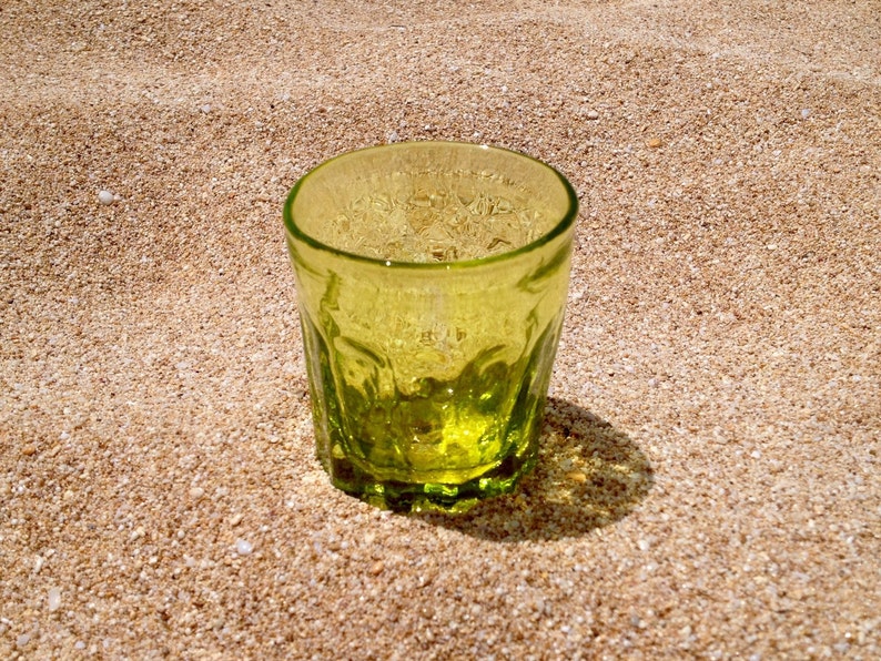 Lime Green Shot Glass image 1