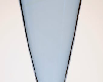 Elegant Tall Recycle Blue Vase