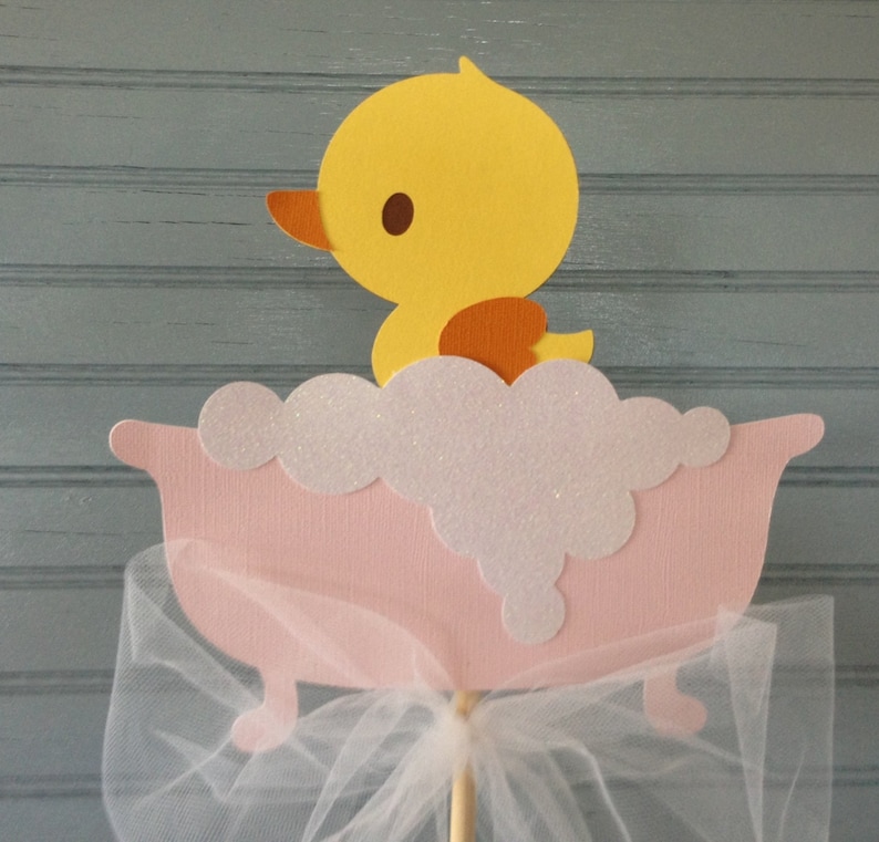 Rubber Ducky Baby Shower Centerpiece Etsy