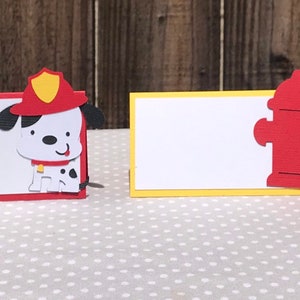 Fire Truck Food Labels