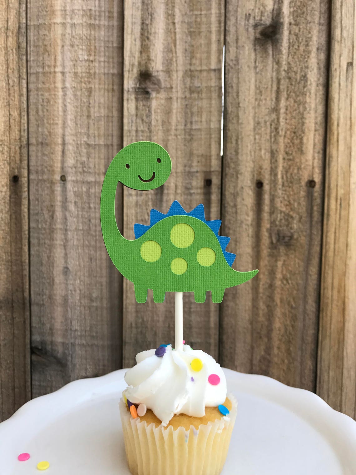 Dinosaur Cupcake Toppers - Etsy