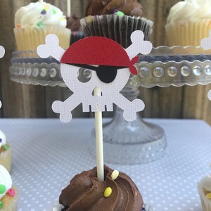 Pirate CupcakeToppers image 1