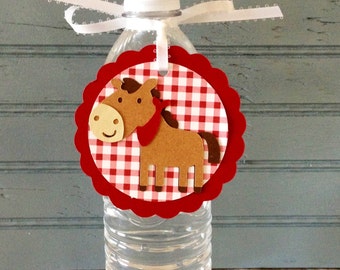 Farm Animals Treat Tags (set of 12)