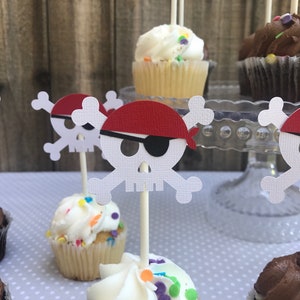 Pirate CupcakeToppers image 2