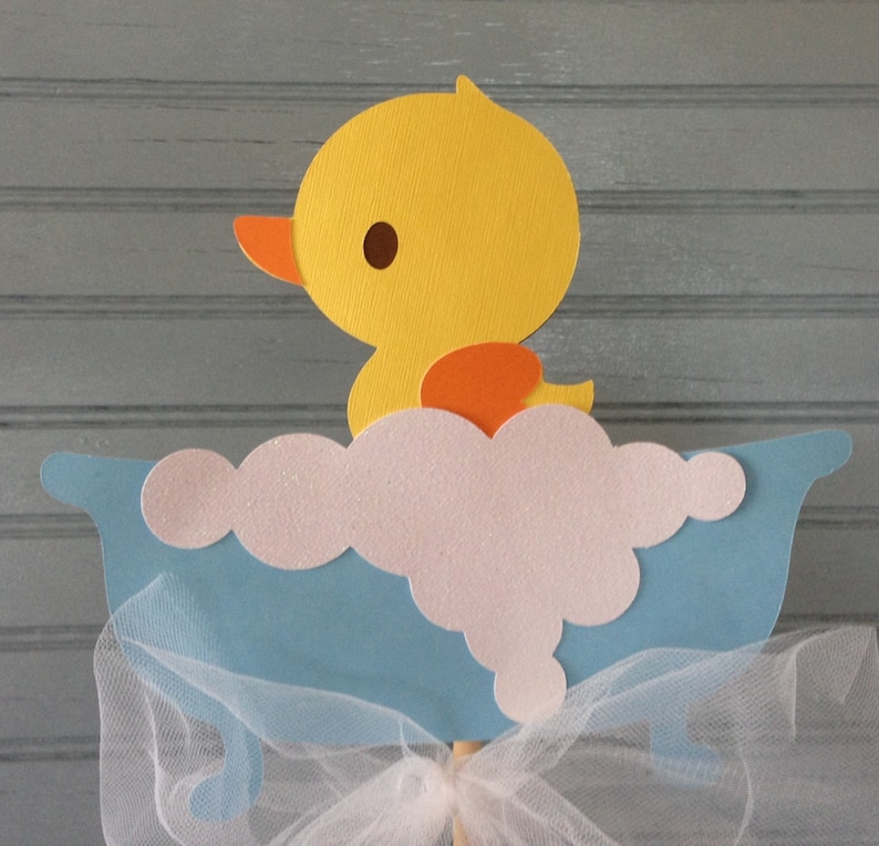 Rubber Ducky Baby Shower Centerpiece Etsy