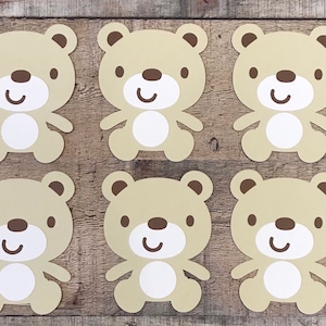 Teddy Bear Paper Die Cuts