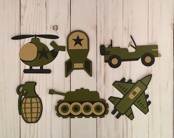 Troqueles de papel militar