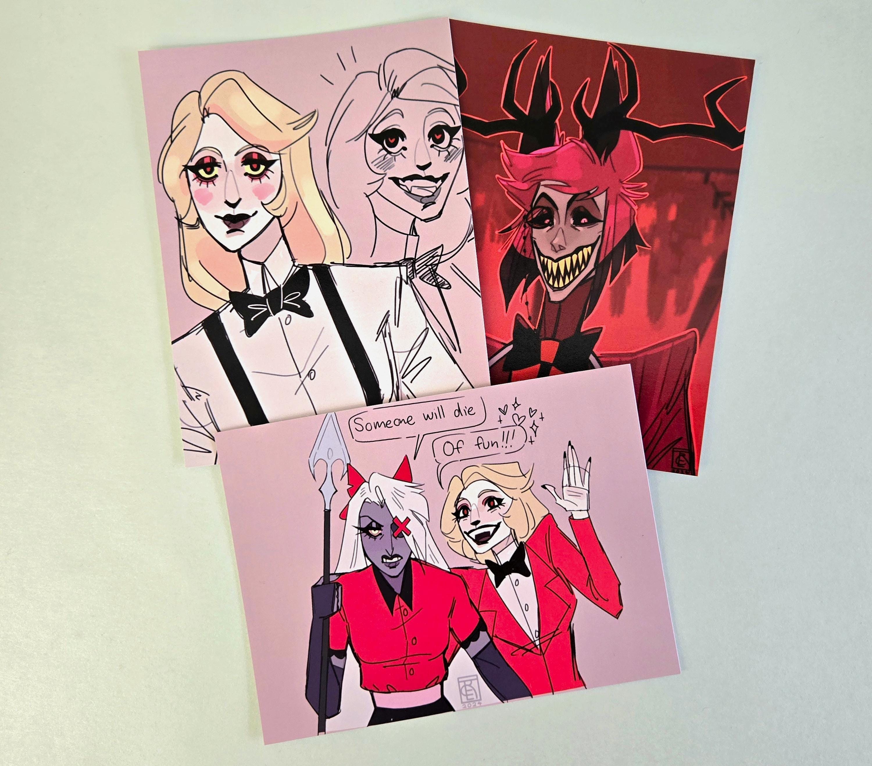 Hazbin Hotel Fanart Prints | A6 Prints - Etsy